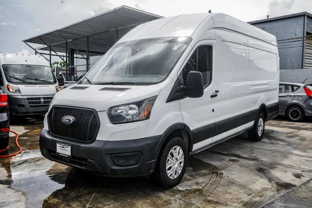 
								2021 Ford Transit 350 Cargo Van Extended Length High Roof Van 3D full									