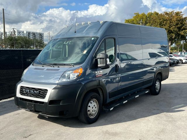 
								2019 Ram ProMaster Cargo Van 3500 High Roof Extended Van 3D full									