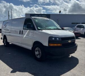 2019 Chevrolet Express 3500 Cargo Extended Van 3D
